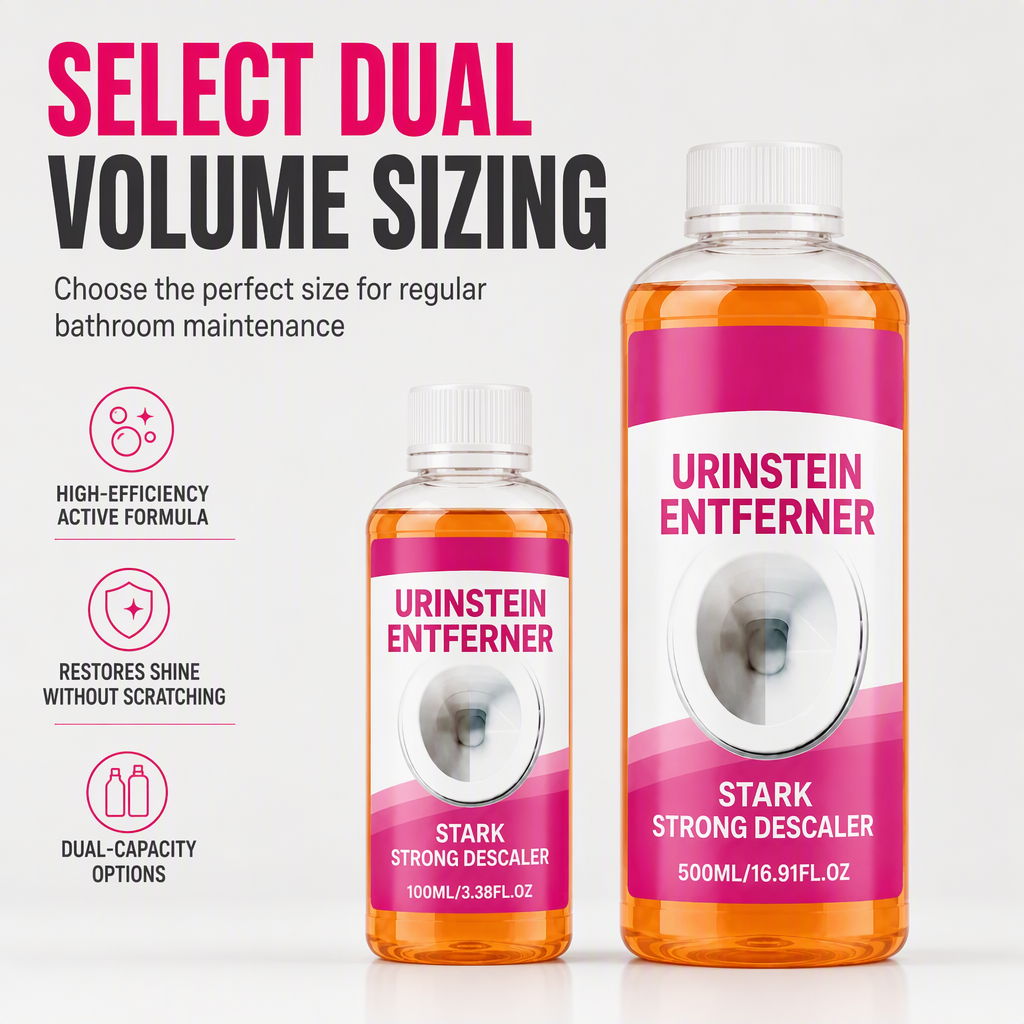 Remove Toilet Scale Instantly! Concentrated Descaler Cleaner