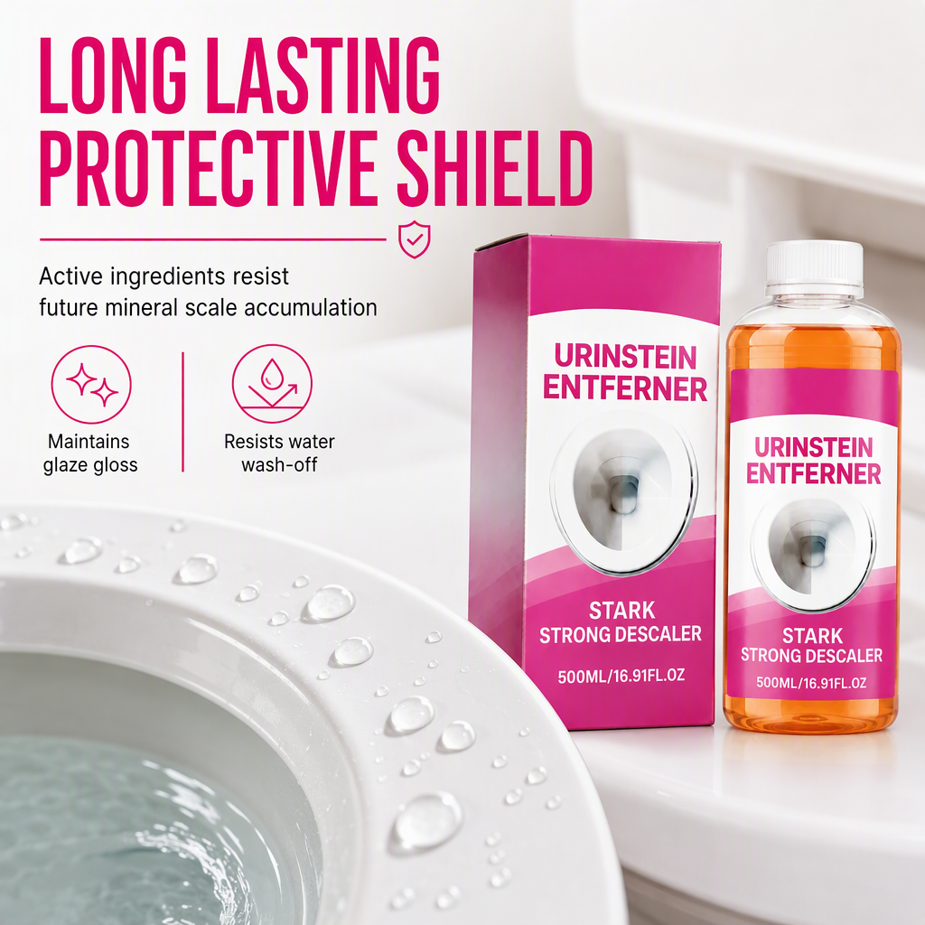 Remove Toilet Scale Instantly! Concentrated Descaler Cleaner