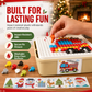 Create Festive Art Instantly! No-Mess Christmas Pegboard Kit