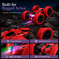 Tumble & Climb Instantly! Double-Sided LED RC Stunt Car