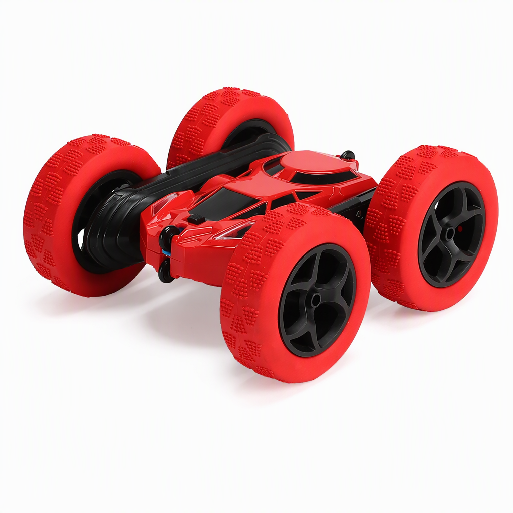 Tumble & Climb Instantly! Double-Sided LED RC Stunt Car