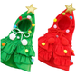 Dress Pets Festively Instantly! Christmas Tree Cloak