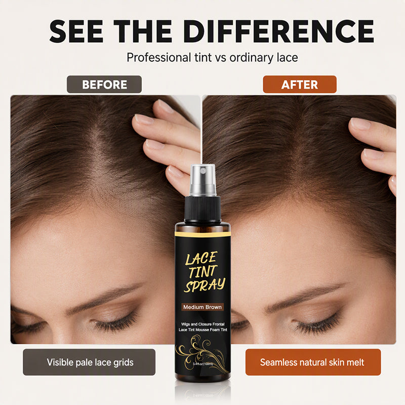 Professional Lace Tint Spray for Wigs and Frontals 