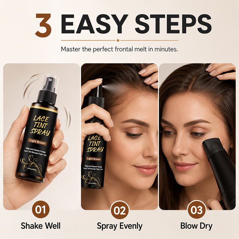 Professional Lace Tint Spray for Wigs and Frontals 