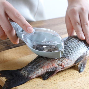 Scale Fish Instantly! No-Mess Stainless Steel Fish Scaler
