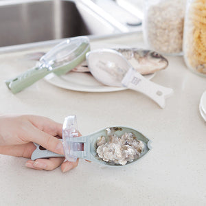 Scale Fish Instantly! No-Mess Stainless Steel Fish Scaler
