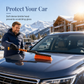 Clear Snow & Ice Instantly! Extendable No-Scratch Car Snow Brush