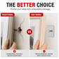 Hang Anything Instantly! No-Drill Stainless Steel Adhesive Hooks