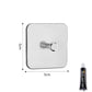 Hang Anything Instantly! No-Drill Stainless Steel Adhesive Hooks