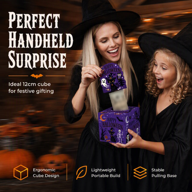 Surprise With Cash Instantly! Halloween Money Pulling Gift Box