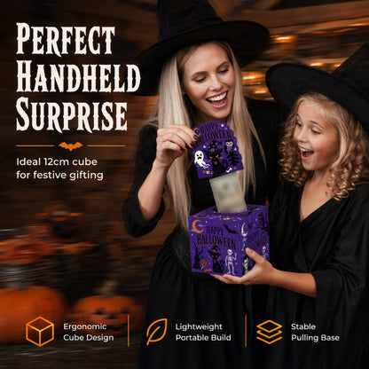 Surprise With Cash Instantly! Halloween Money Pulling Gift Box