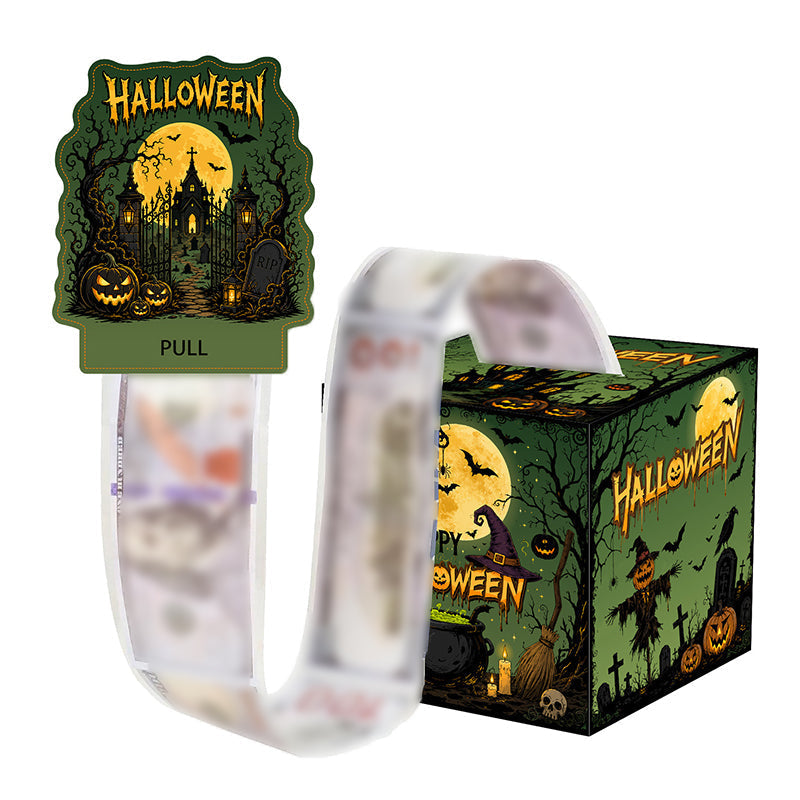 Surprise With Cash Instantly! Halloween Money Pulling Gift Box