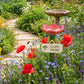 Hydrate Bees Instantly! Flower-Shaped Pollinator Waterer Stake