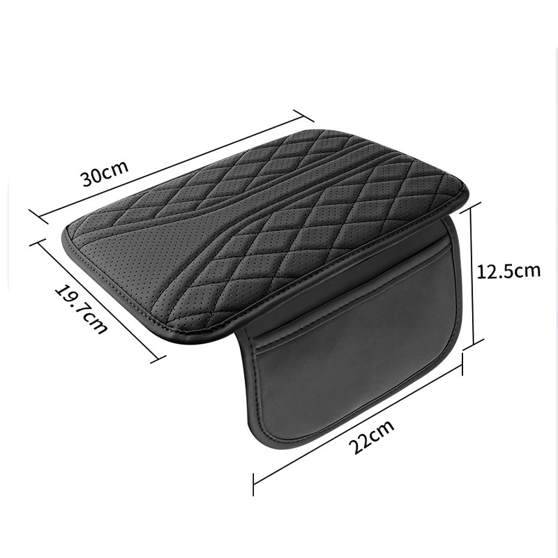 Add Armrest Comfort Instantly! Height-Boosting Console Pad with Storage