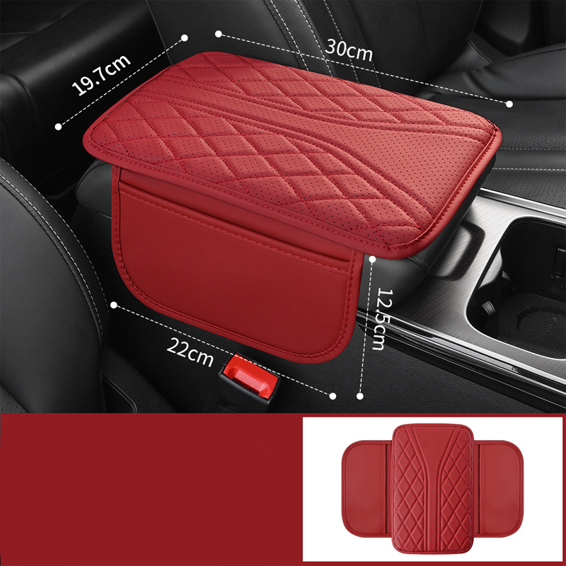 Add Armrest Comfort Instantly! Height-Boosting Console Pad with Storage