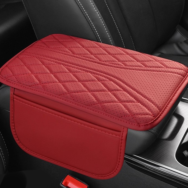 Add Armrest Comfort Instantly! Height-Boosting Console Pad with Storage