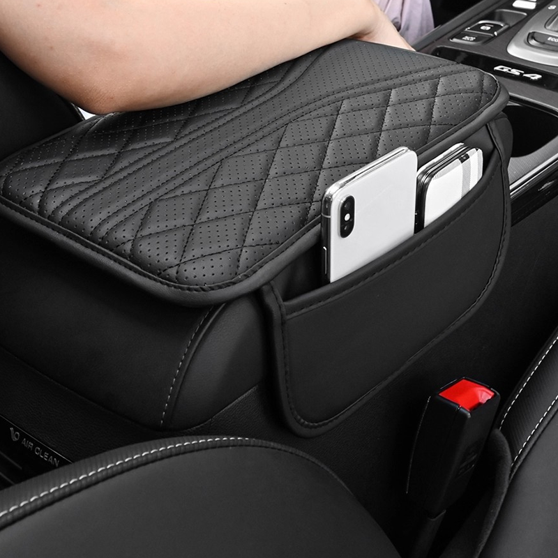 Add Armrest Comfort Instantly! Height-Boosting Console Pad with Storage