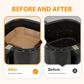 Keep Air Fryer Clean Instantly! Non-Stick Disposable Liners