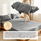 Wrap Your Mattress Instantly! 360° Deep-Pocket Brushed Sheet Set