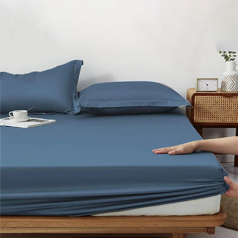 Wrap Your Mattress Instantly! 360° Deep-Pocket Brushed Sheet Set