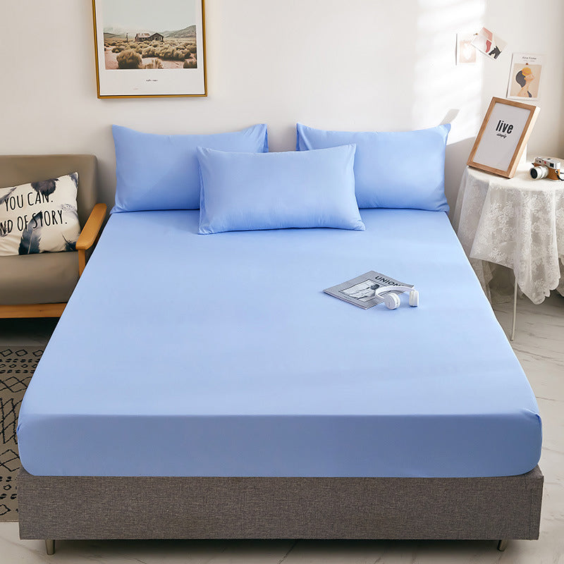 Wrap Your Mattress Instantly! 360° Deep-Pocket Brushed Sheet Set