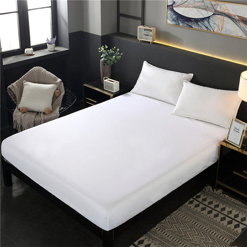 Wrap Your Mattress Instantly! 360° Deep-Pocket Brushed Sheet Set