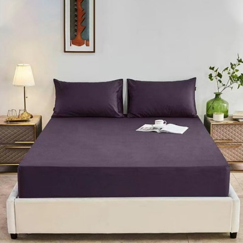 Wrap Your Mattress Instantly! 360° Deep-Pocket Brushed Sheet Set