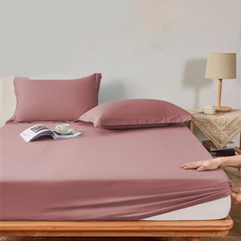 Wrap Your Mattress Instantly! 360° Deep-Pocket Brushed Sheet Set