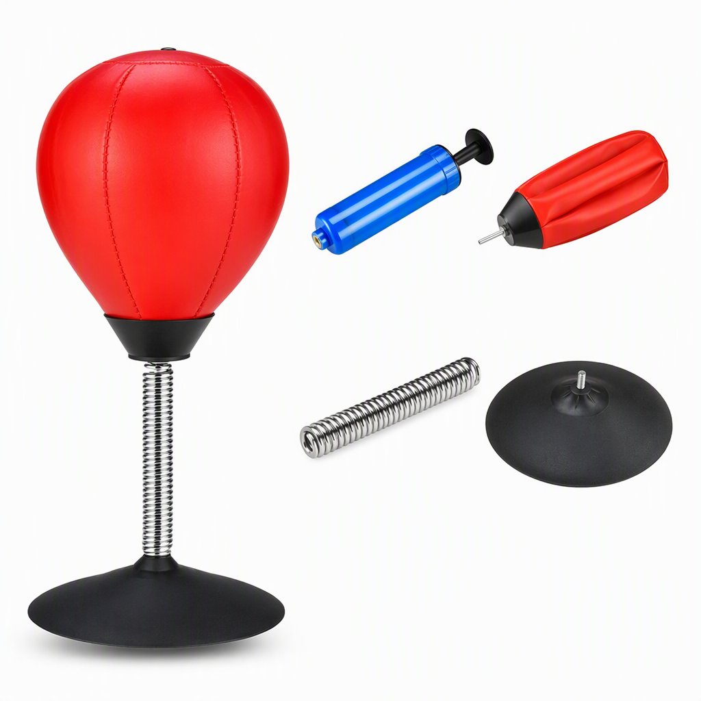Punch Away Stress Instantly! Suction Cup Desktop Punching Ball