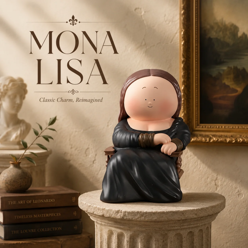 Surprise & Display Instantly! Artful Blind Box Figurines