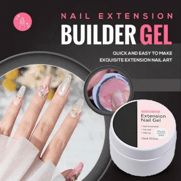 Extend Nails Instantly! No-Mess Solid Builder Gel