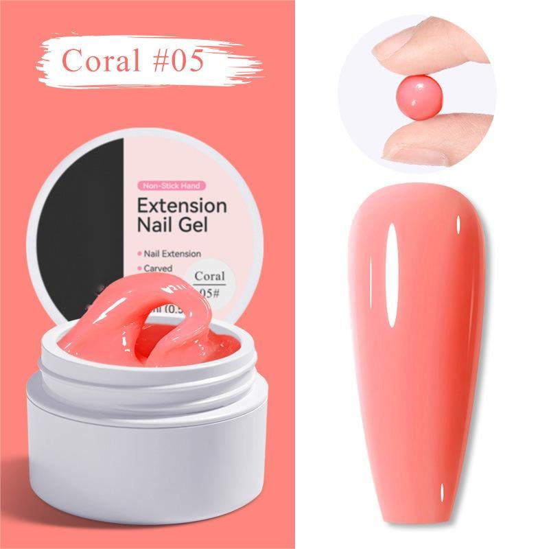 Extend Nails Instantly! No-Mess Solid Builder Gel
