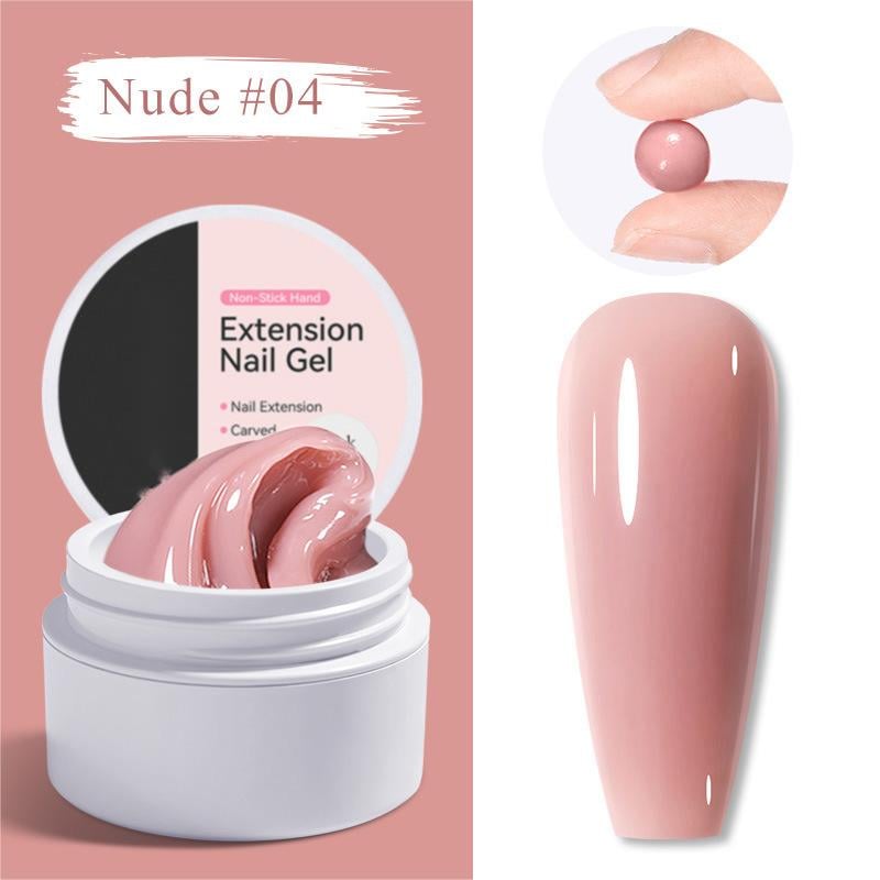 Extend Nails Instantly! No-Mess Solid Builder Gel