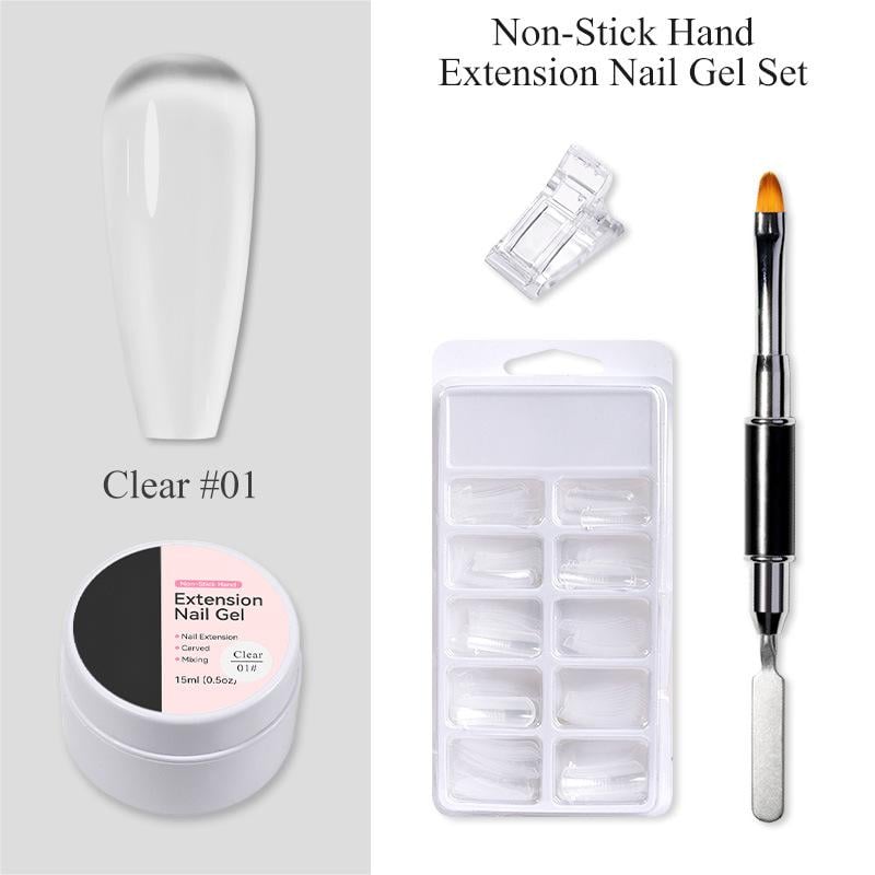 Extend Nails Instantly! No-Mess Solid Builder Gel