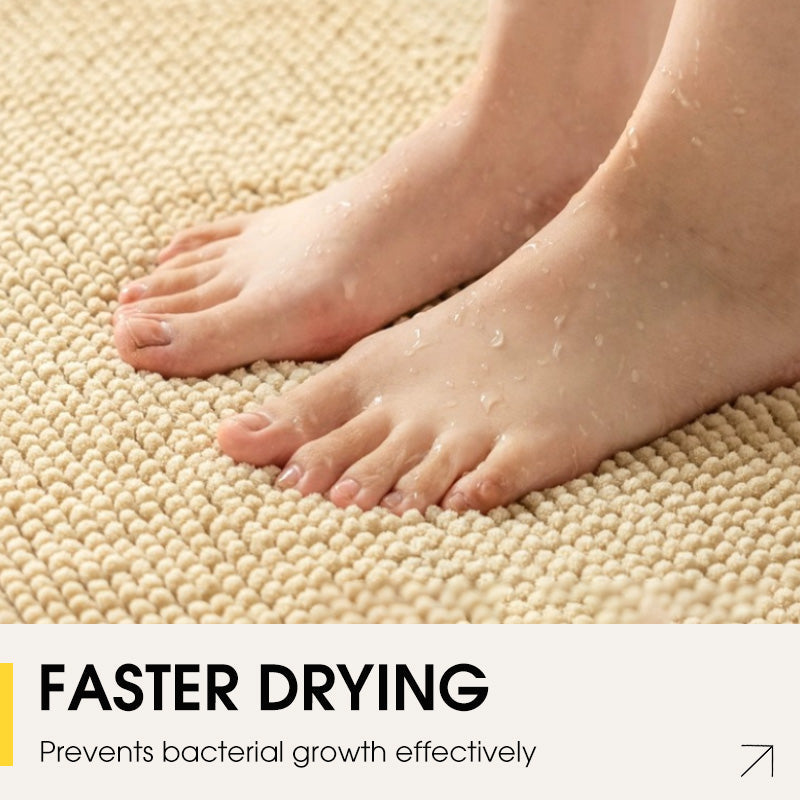 Absorb Bathroom Water Instantly! Non-Slip Quick-Dry Floor Mat