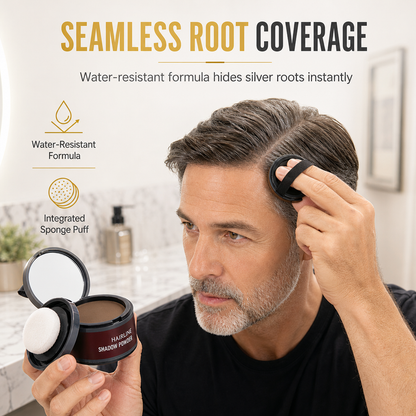 Cover Sparse Roots Instantly! Waterproof Hairline Contour Powder