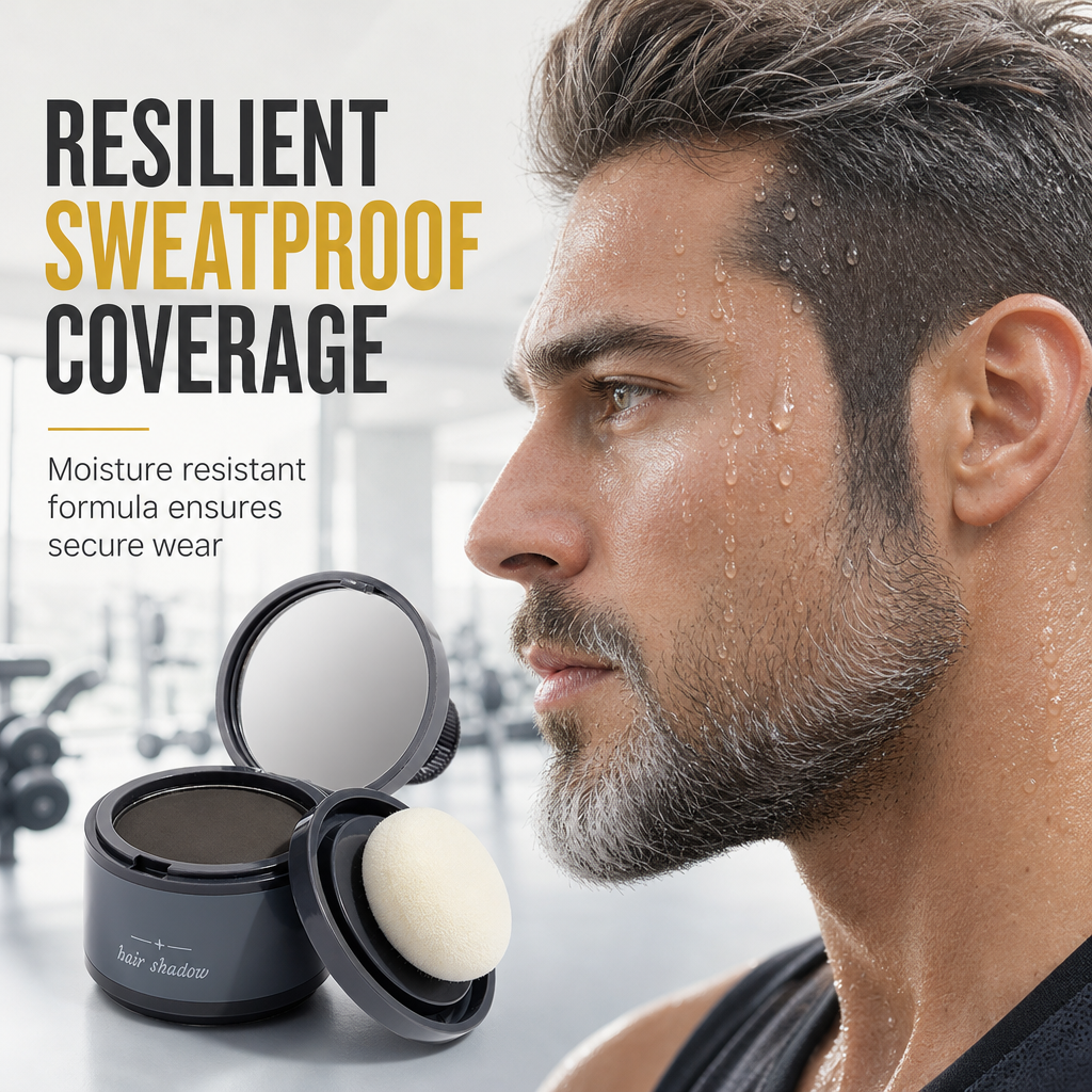 Cover Sparse Roots Instantly! Waterproof Hairline Contour Powder