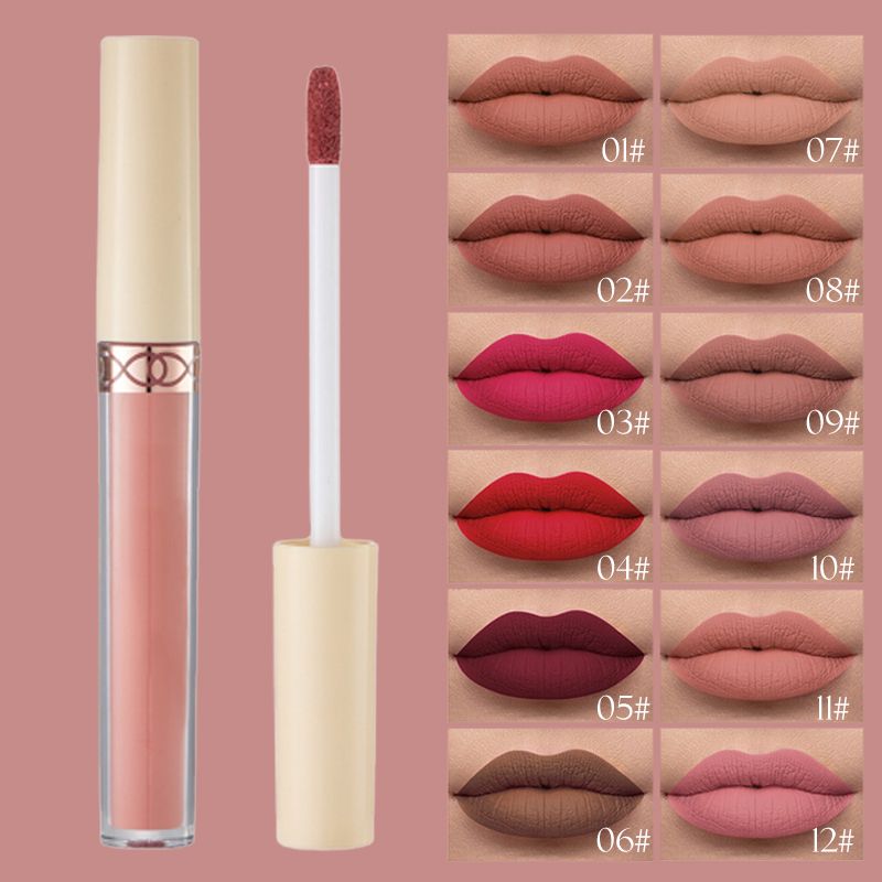Get Rose Matte Lips Instantly! Long-Lasting Liquid Lipstick