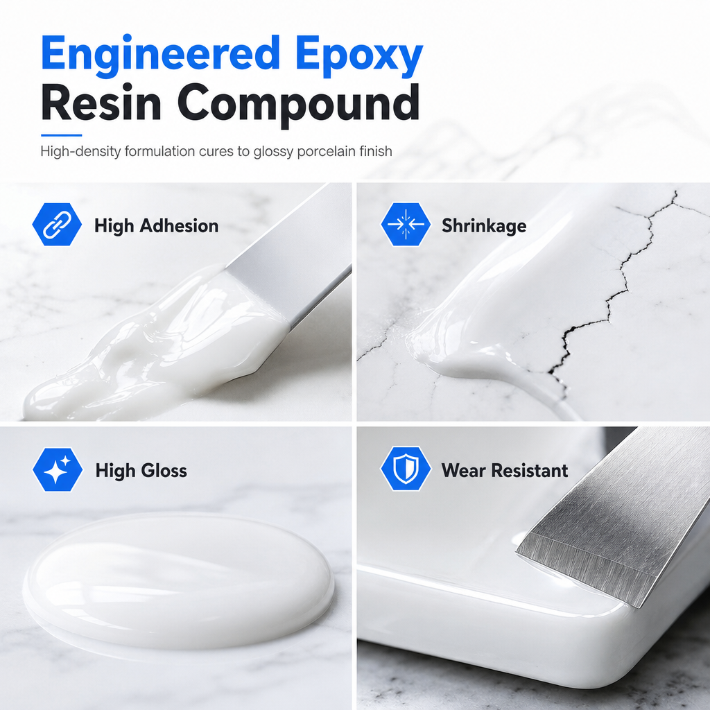 Repair Cracked Ceramic Instantly! Waterproof Tile Repair Paste