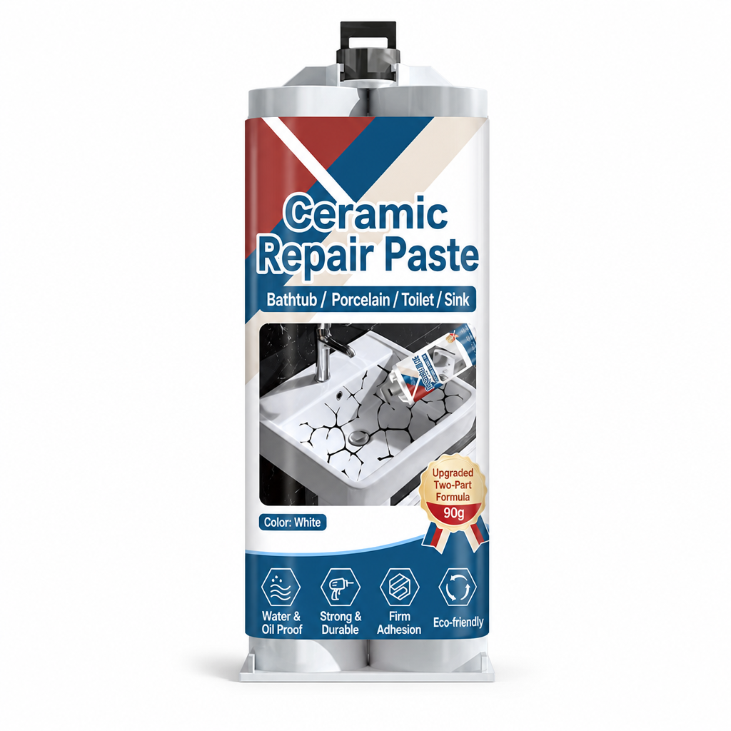 Repair Cracked Ceramic Instantly! Waterproof Tile Repair Paste