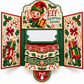 Reveal 3D Holiday Magic Instantly! Sliding Pop-Up Christmas Cards
