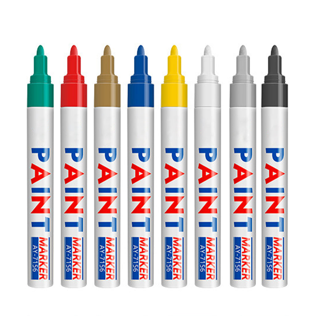 Mark Tires Instantly! Waterproof Permanent Oil Paint Pen
