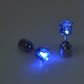 Light Up Parties Instantly! LED Crown Stud Earrings