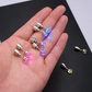 Light Up Parties Instantly! LED Crown Stud Earrings