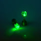 Light Up Parties Instantly! LED Crown Stud Earrings