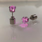 Light Up Parties Instantly! LED Crown Stud Earrings
