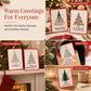 Create Christmas Cards Instantly! DIY Hand-Stitched Greeting Card Kit
