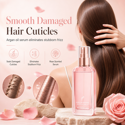 Smooth Damaged Hair Instantly! Moroccan Hair Oil Spray