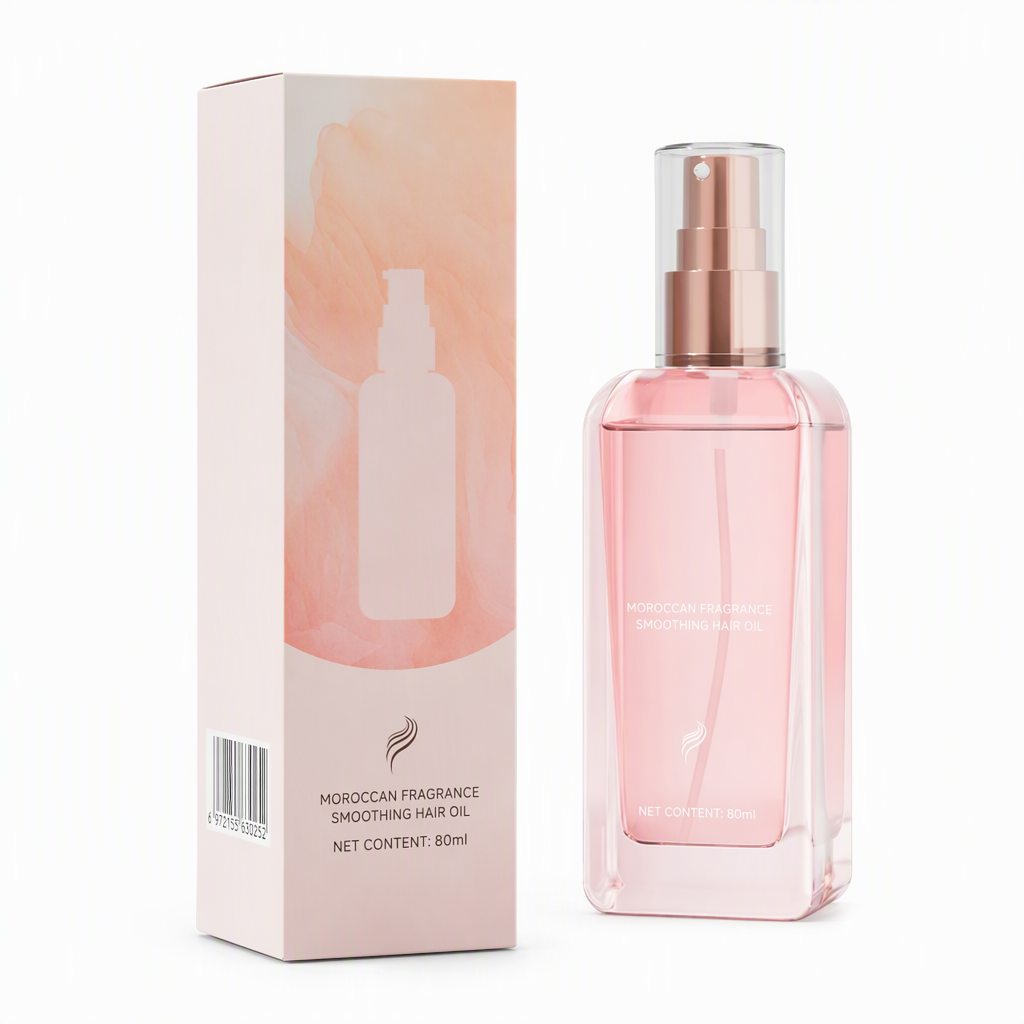 Smooth Damaged Hair Instantly! Moroccan Hair Oil Spray