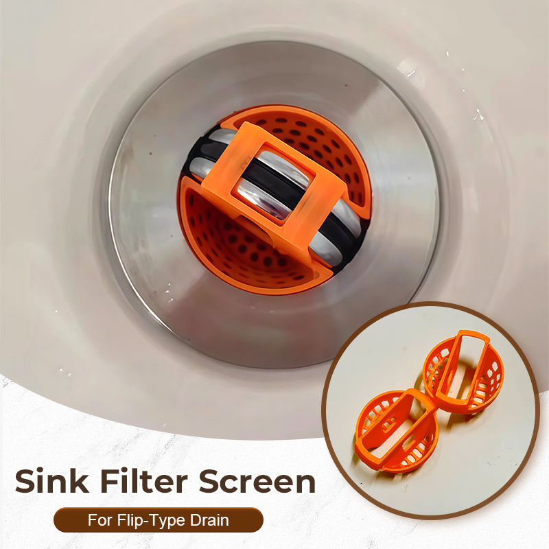 Sink Filter Screen for Flip-Type Drain